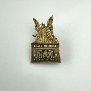 Vintage Camco Guardian Angel Prayer Visor Clip
